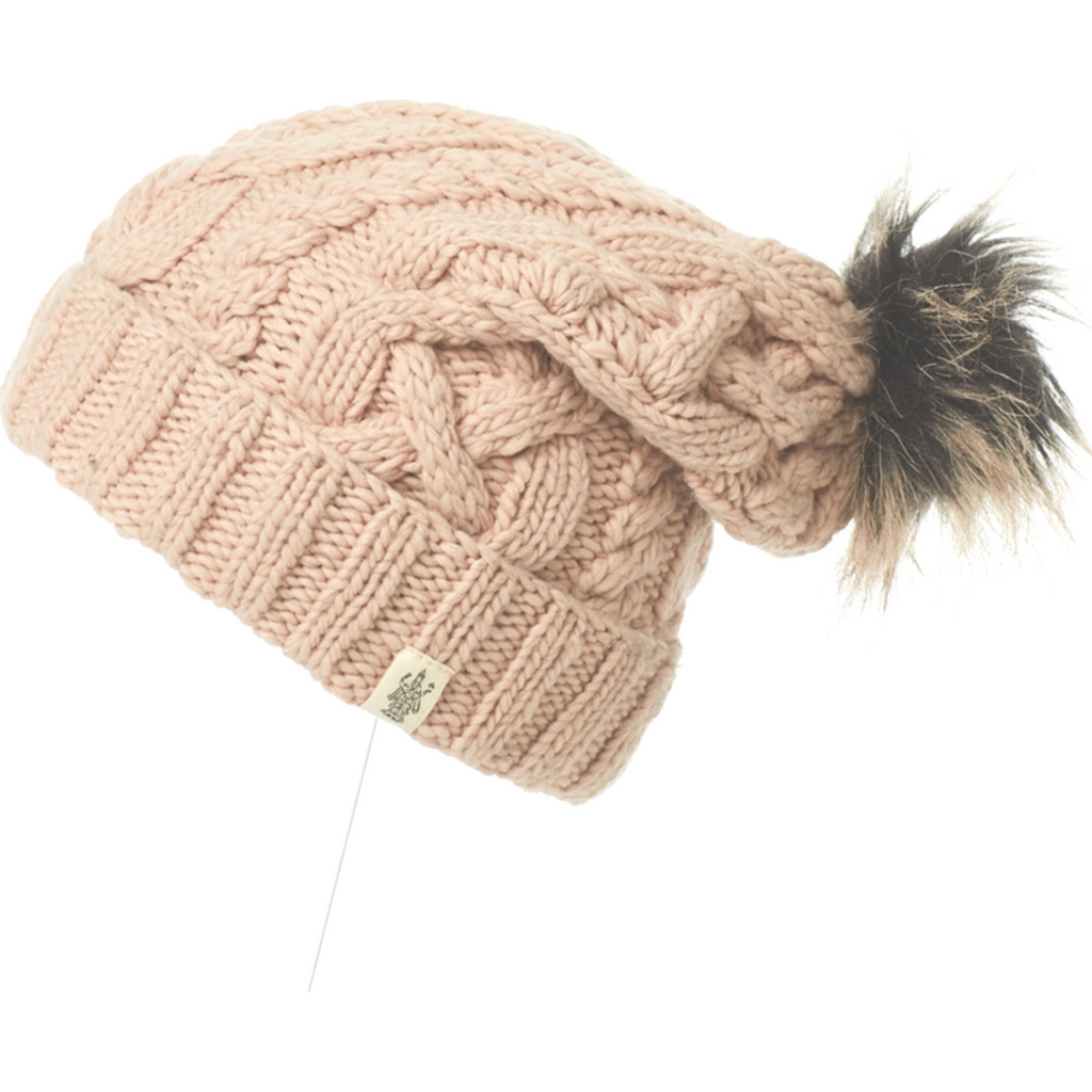 Nirvanna Designs Sugar Sugar Slouch In Pink Quartz