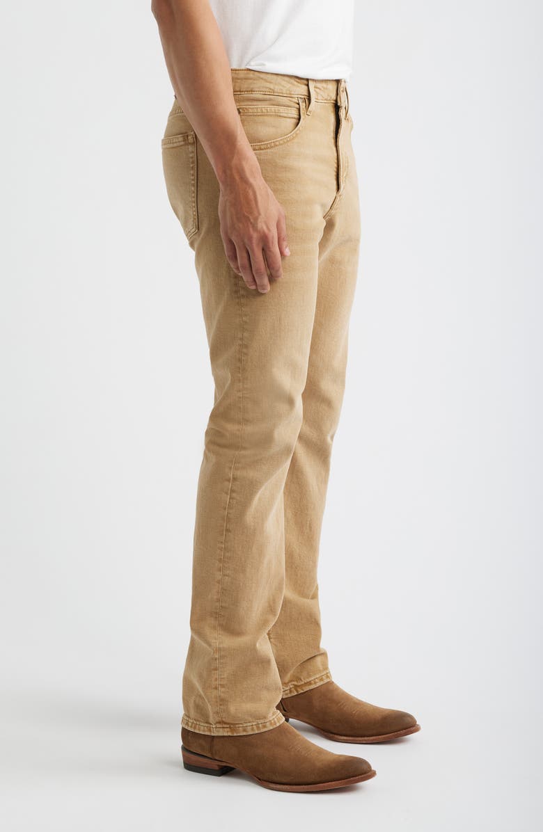 Tecovas Slim Straight Stretch Denim Jeans, Alternate, color, Khaki