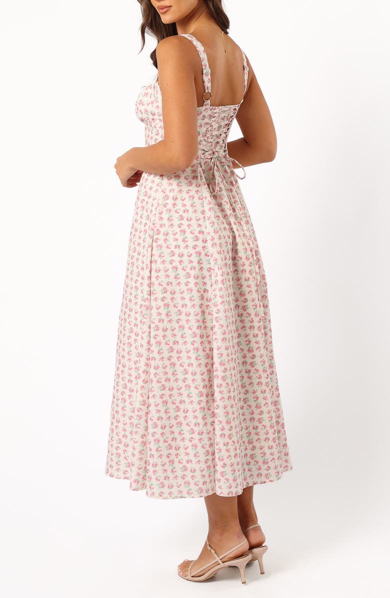 Petal & Pup Elodie Floral Midi Sundress, Alternate, color, 