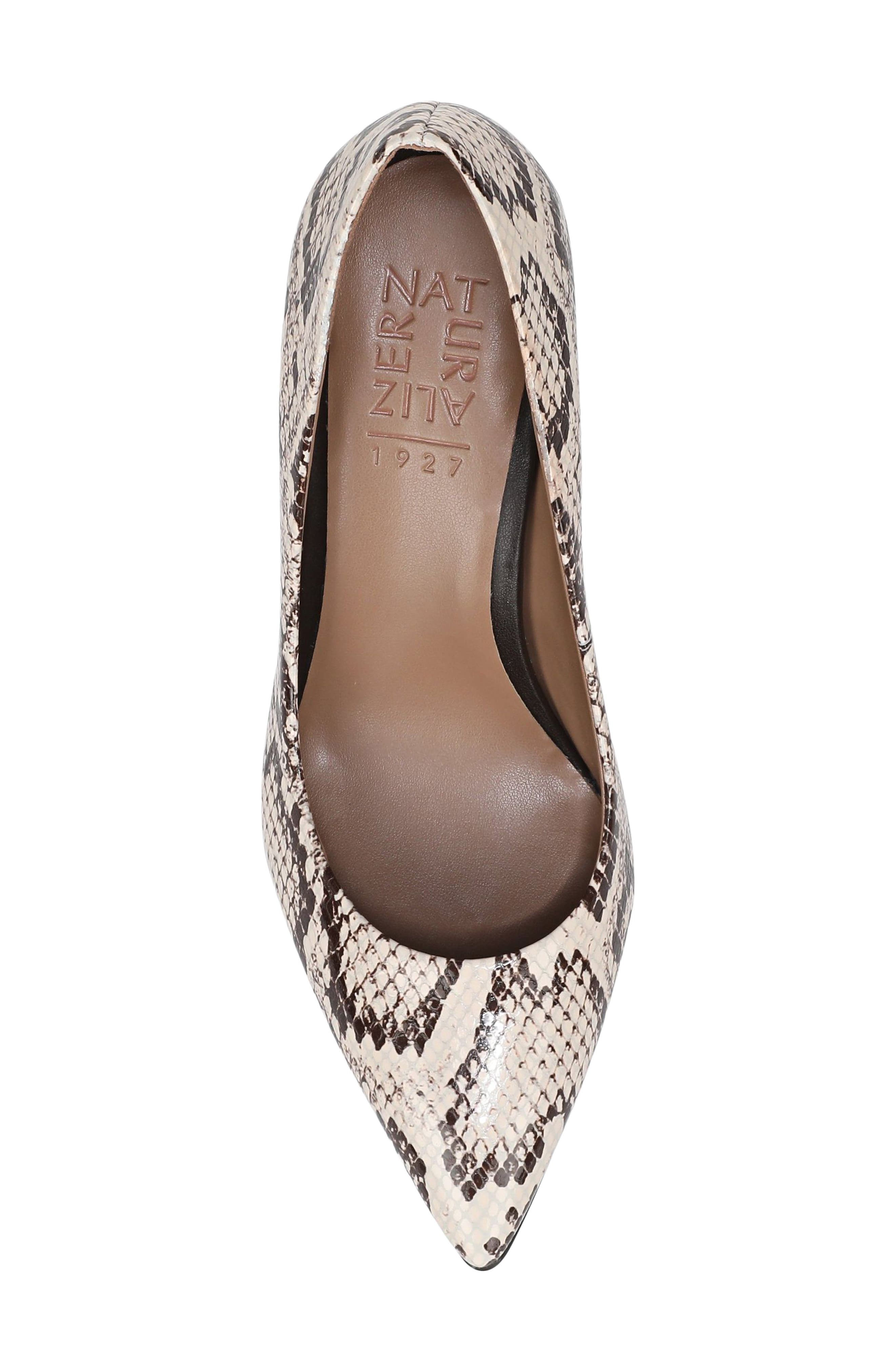 Anna Pointed Toe Pump, Alternate, color, BEIGE MULTI