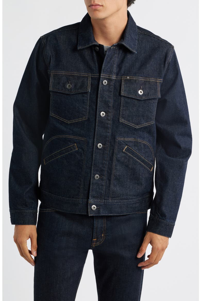 Jackson Denim Jacket, Alternate, color, COLFAX