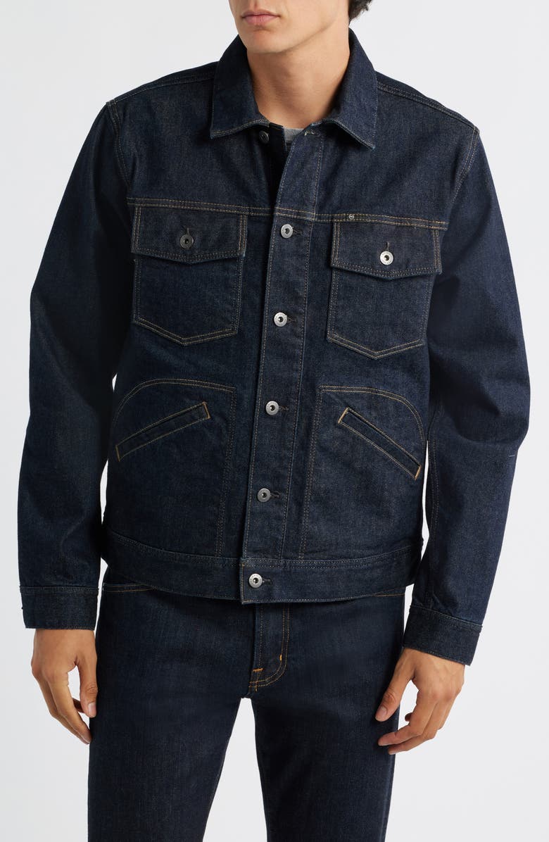 AG Jackson Denim Jacket, Alternate, color, Colfax