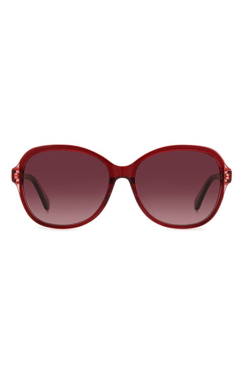 tamera 59mm square sunglasses