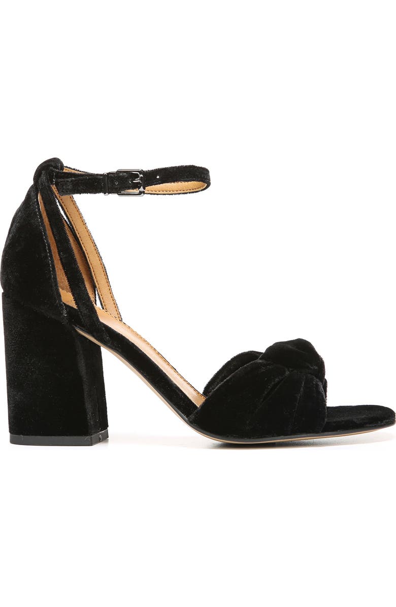 SARTO by Franco Sarto Edana Knotted Block Heel Sandal, Alternate, color,