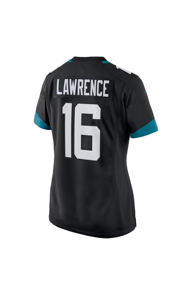Nike Women's Nike Trevor Lawrence Teal Jacksonville Jaguars Game Jersey, Alternate, color,