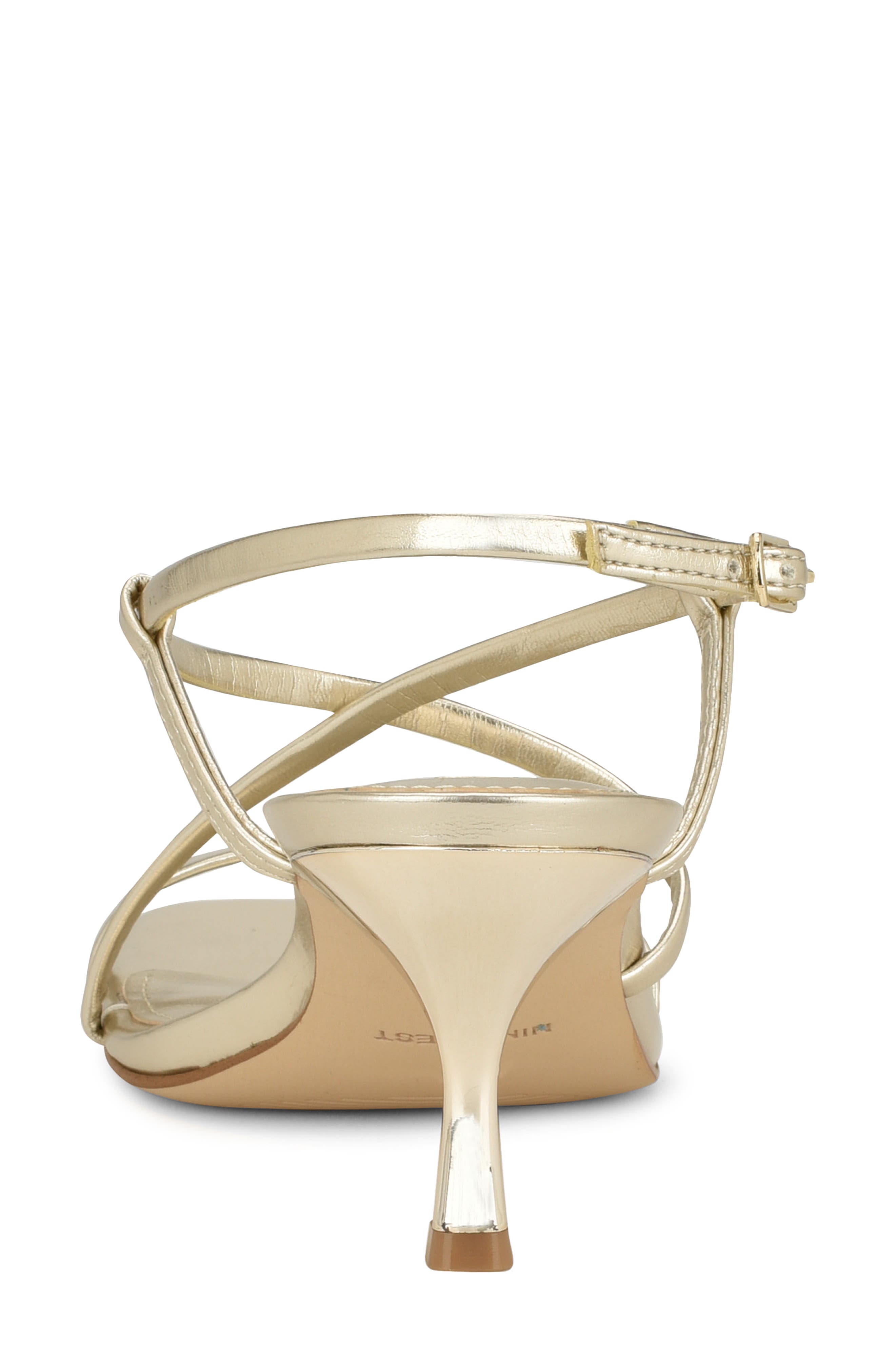 Nine West Haya Slingback Sandal, Alternate, color, Gold