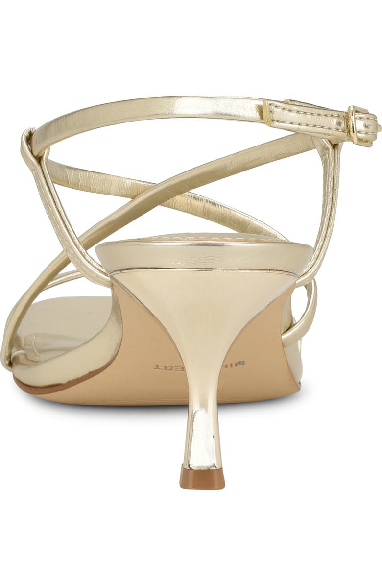 Nine West Haya Slingback Sandal, Alternate, color, Gold