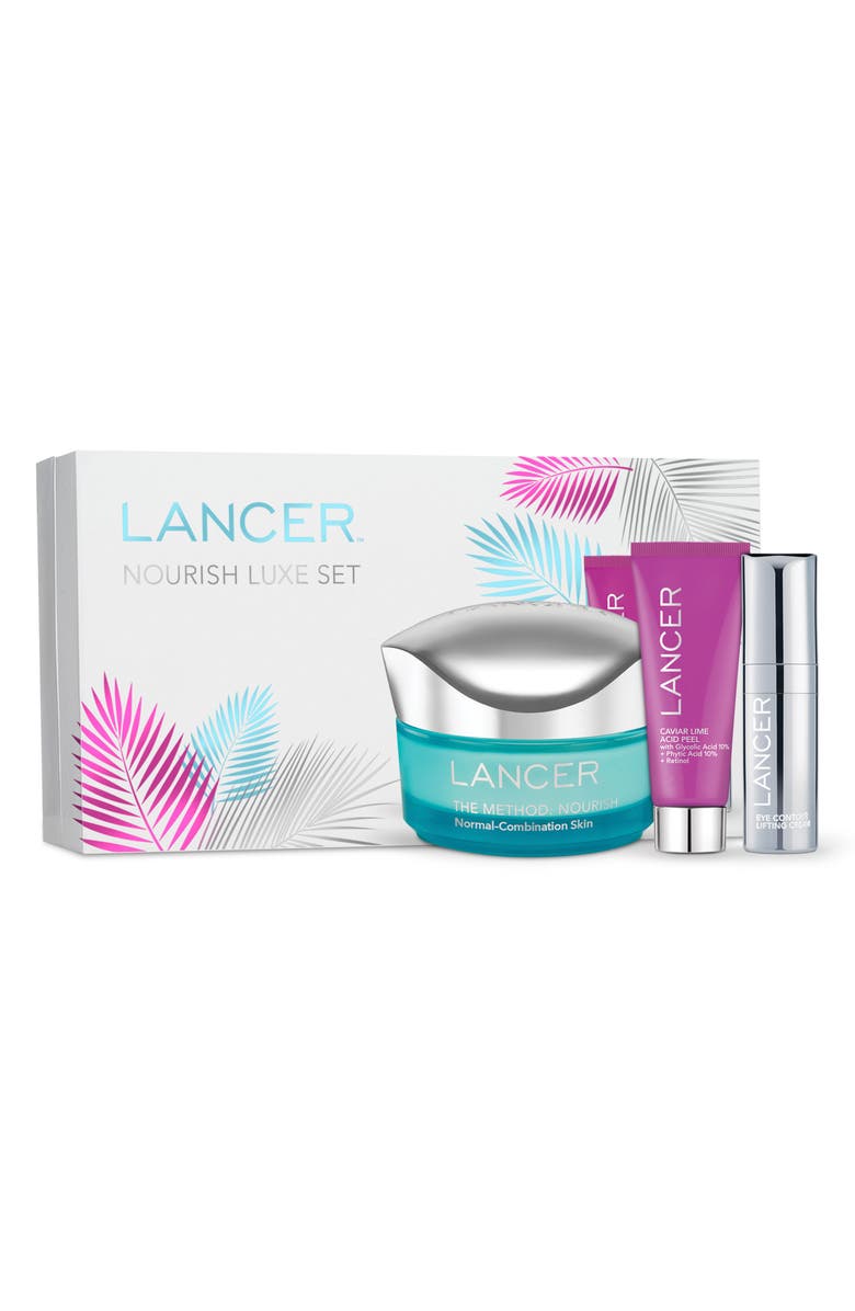 LANCER Skincare Nourish Luxe Skin Care Set, Main, color, 