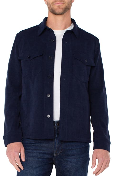 Stretch Corduroy Overshirt