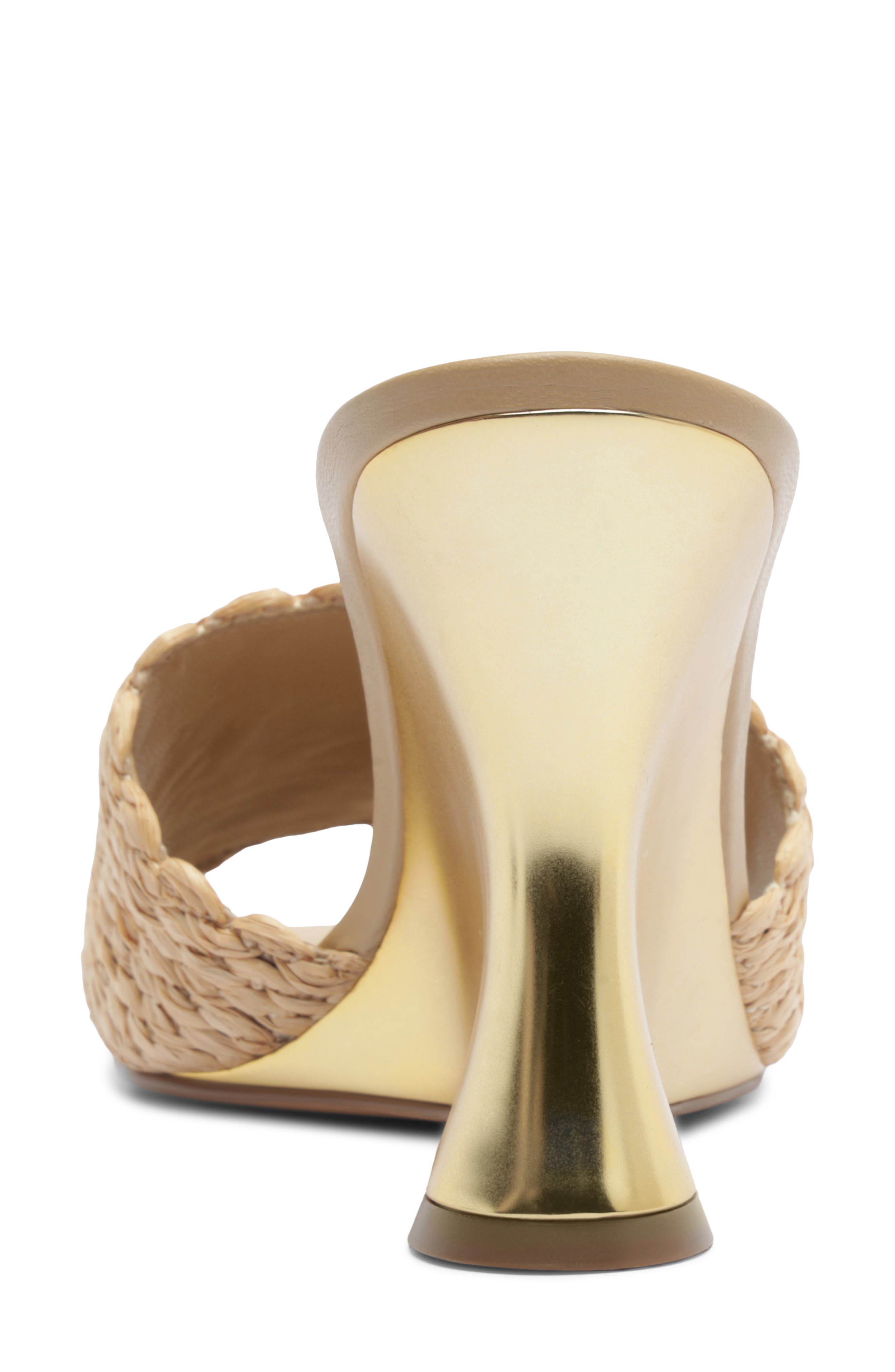 Arezzo Renata Wedge Sandal, Alternate, color, Palha