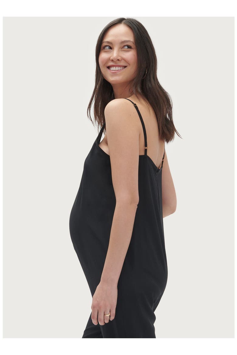The Georgie Jumpsuit, Alternate, color, Black