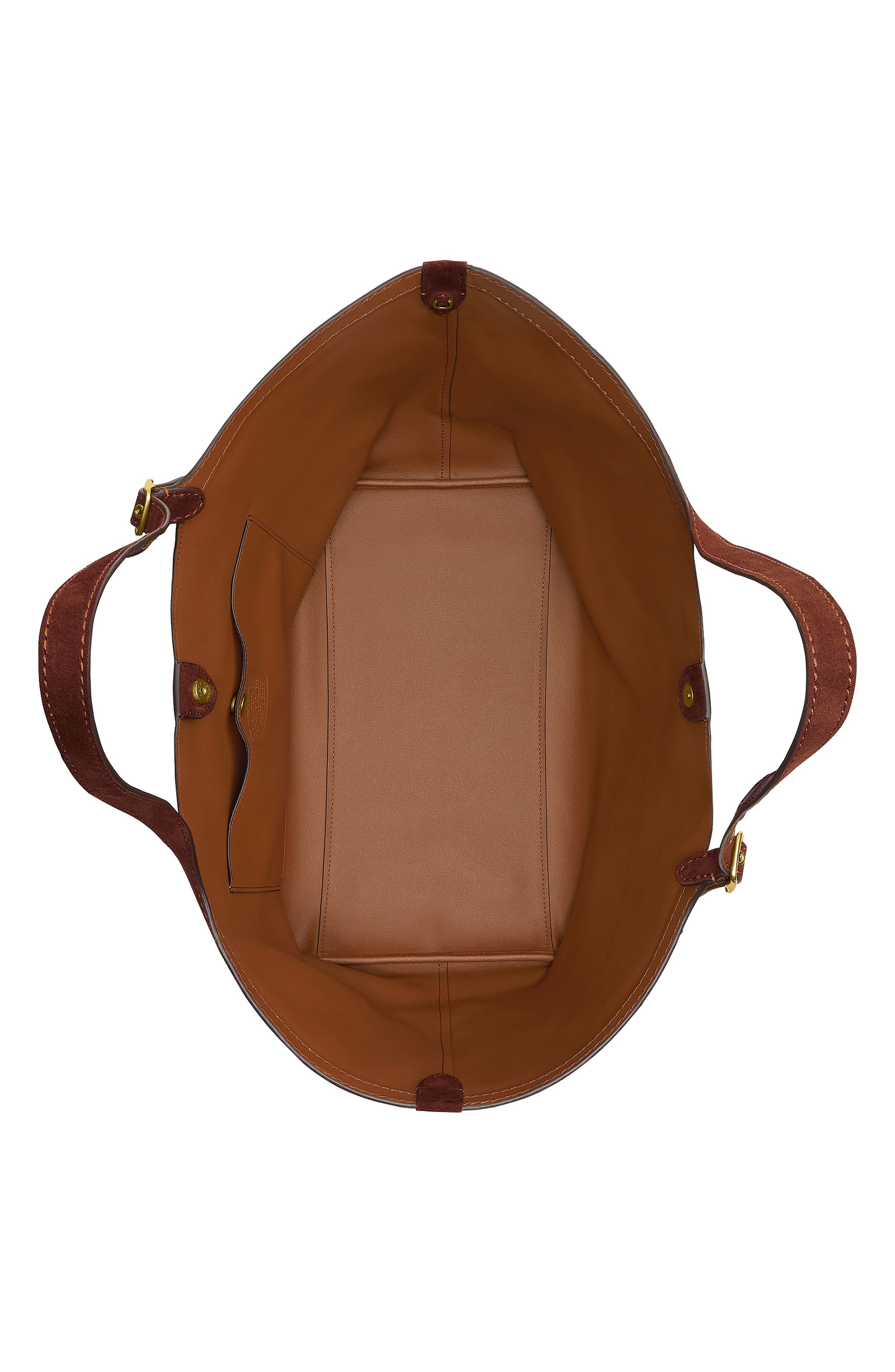 COACH Gramercy Suede Tote, Alternate, color, 