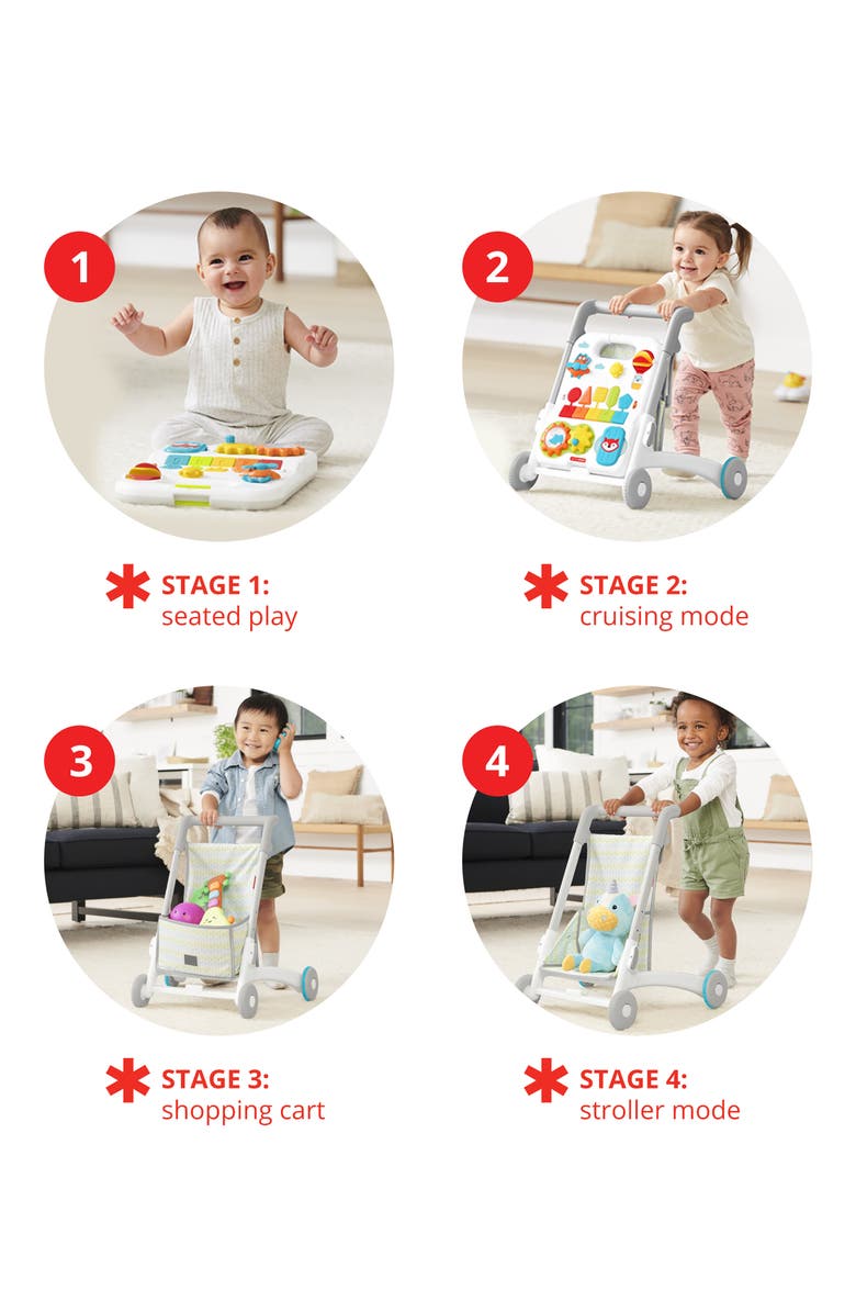 Skip Hop Explore & More<sup>™</sup> 4-in-1 Grow Along Activity Walker, Alternate, color, 