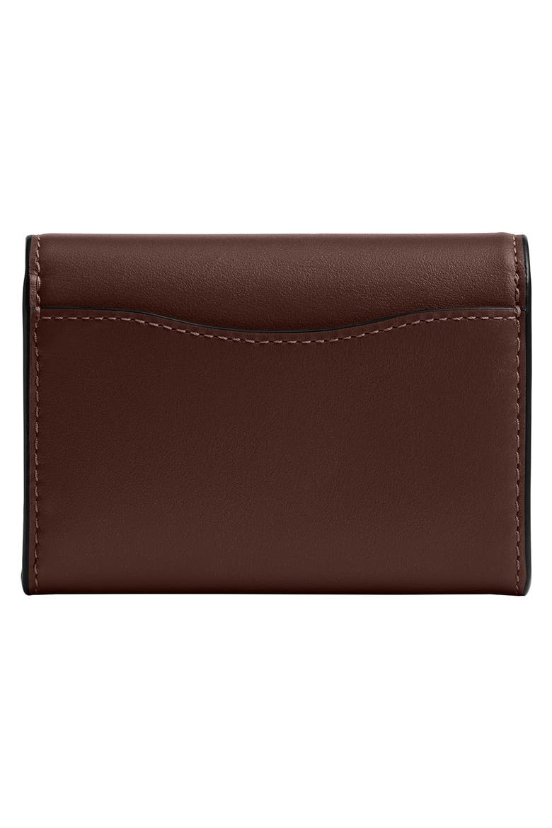 Essential Leather Card Holder, Alternate, color, B4/MAPLE