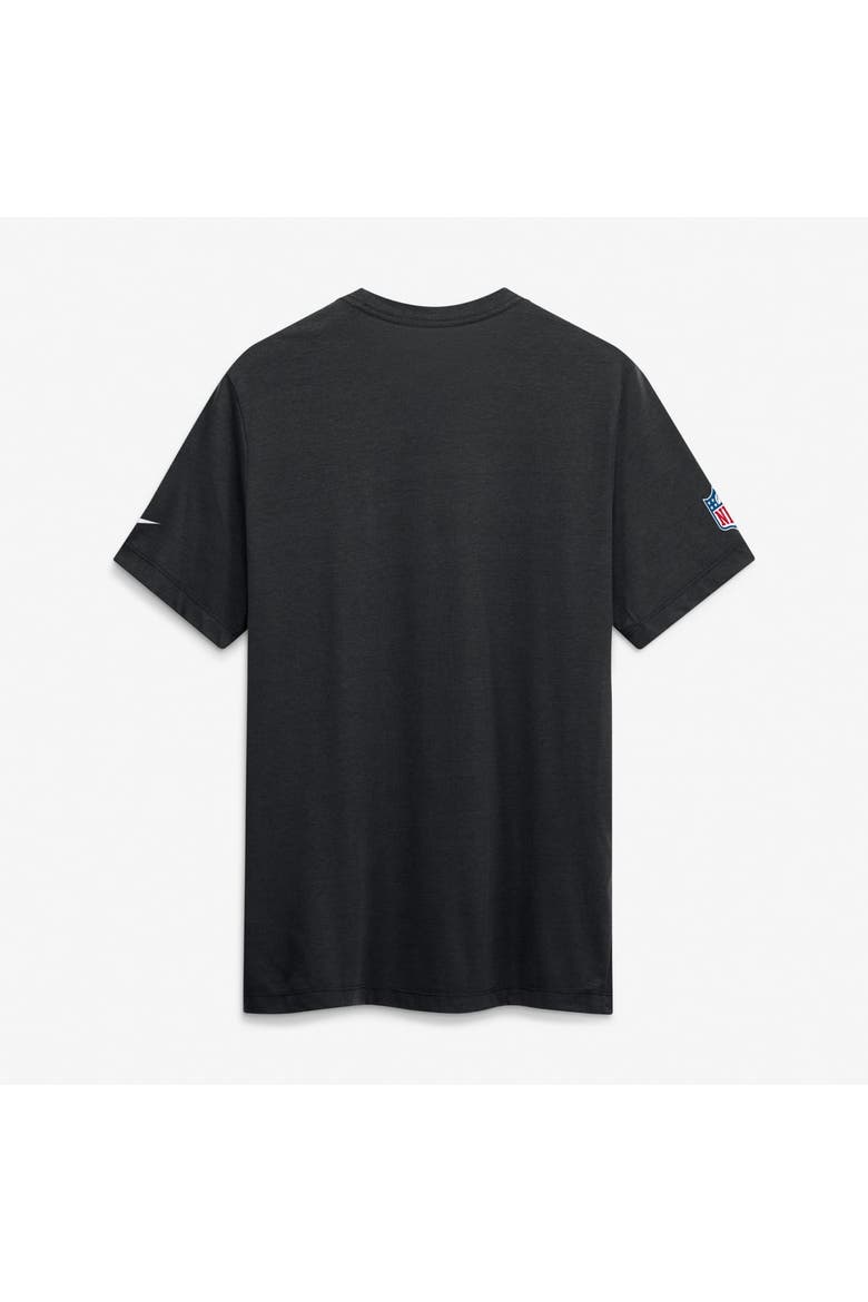 Men's Nike Black San Francisco 49ers 2026 NFL Crucial Catch Tri-Blend Dri-FIT T-Shirt, Alternate, color, Black