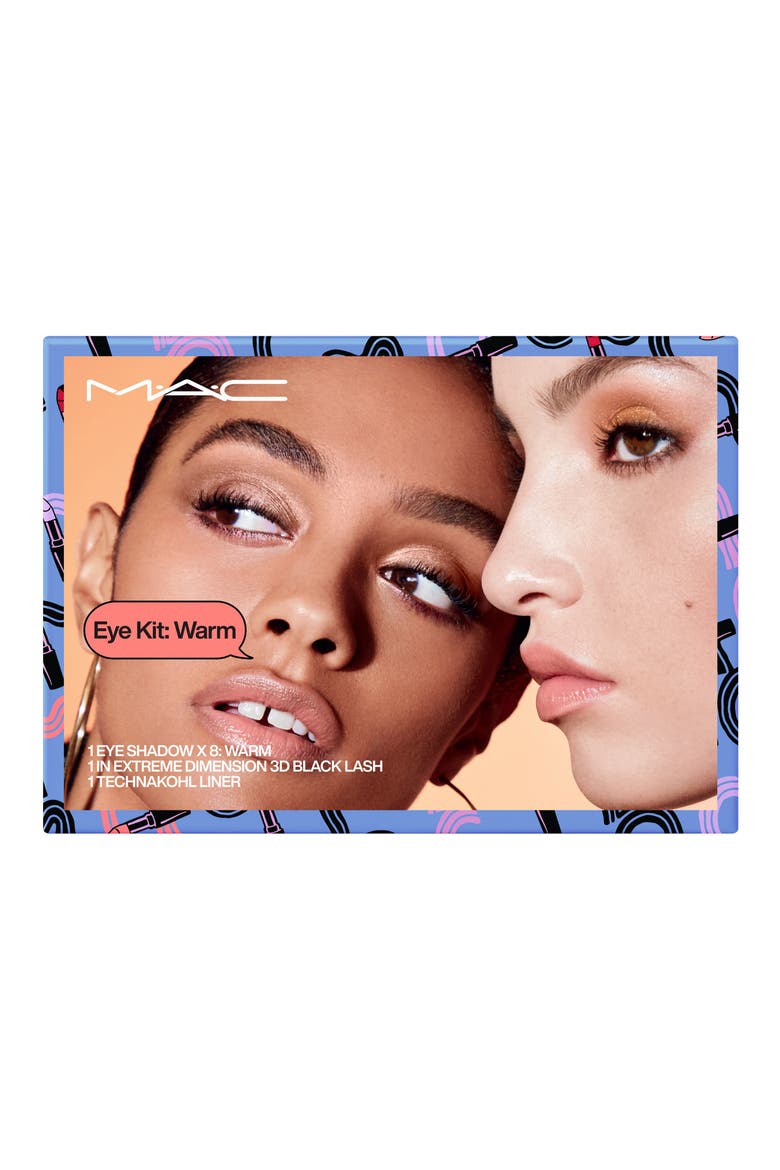 MAC Dream Team Eye Kit (Nordstrom Exclusive), Alternate, color, WARM