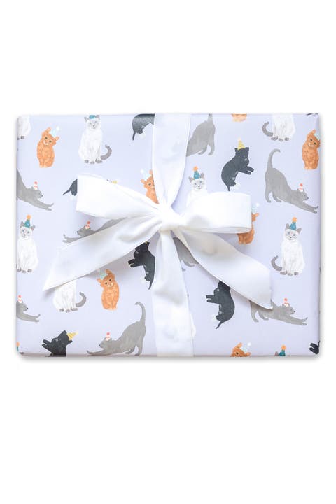 Party Cats Wrapping Paper wrapping paper
