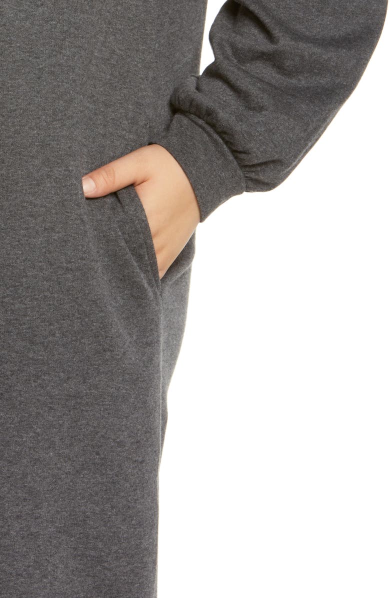 Treasure & Bond Sweatshirt Midi Dress, Alternate, color,