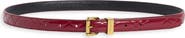 Kurt Geiger London Diamond Quilted Leather Belt