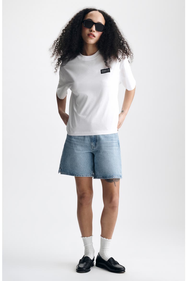 Logo Cotton Graphic T-Shirt, Alternate, color, WHITE
