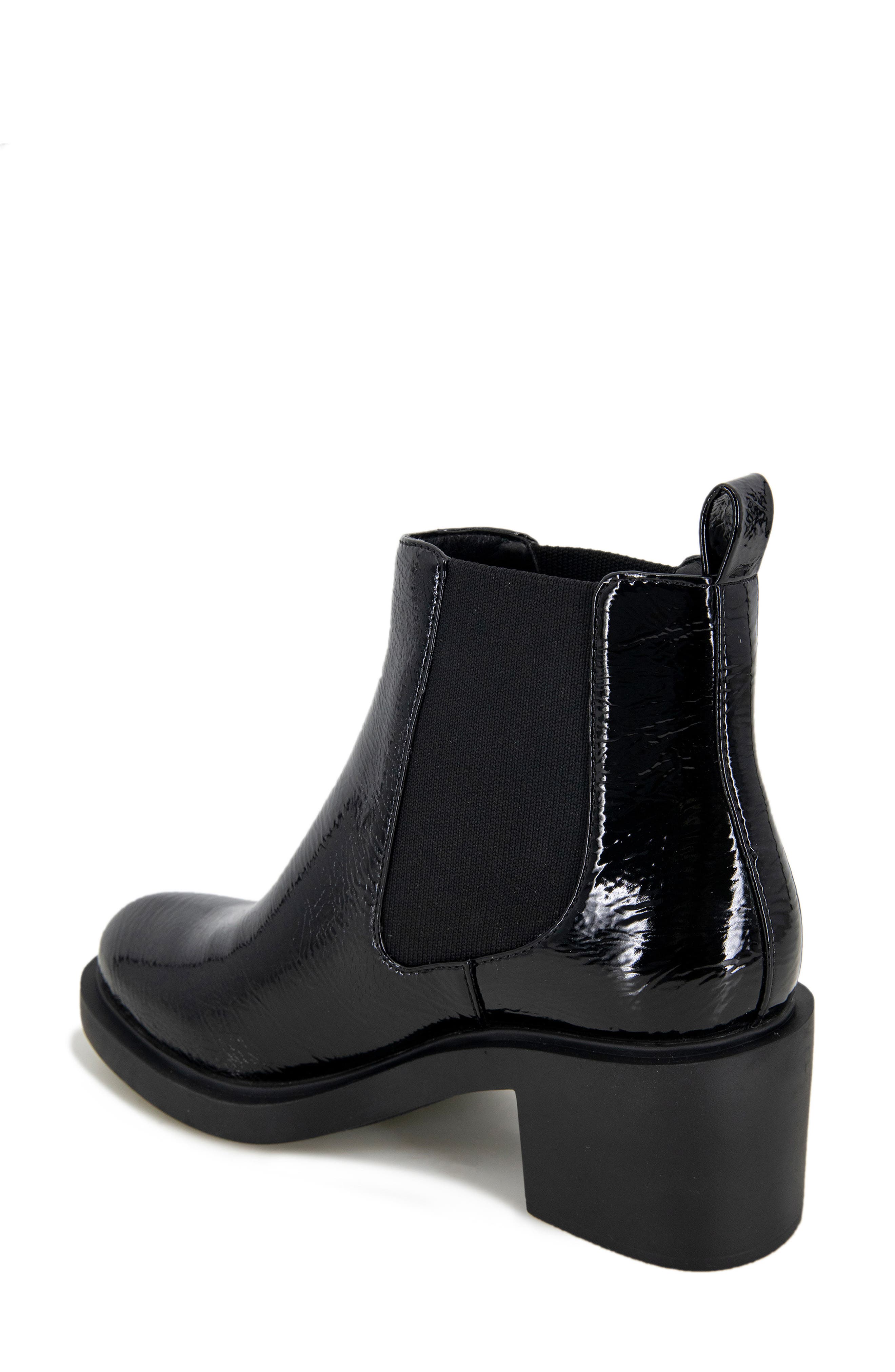 André Assous Gemma Chelsea Boot, Alternate, color, Black Patent