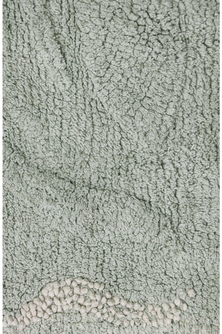 Kids' Wasahable Waves Play Rug, Alternate, color, NATURAL BLUE SAGE GREEN