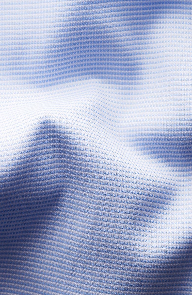 Eton Slim Fit Solid Dress Shirt, Alternate, color, Blue