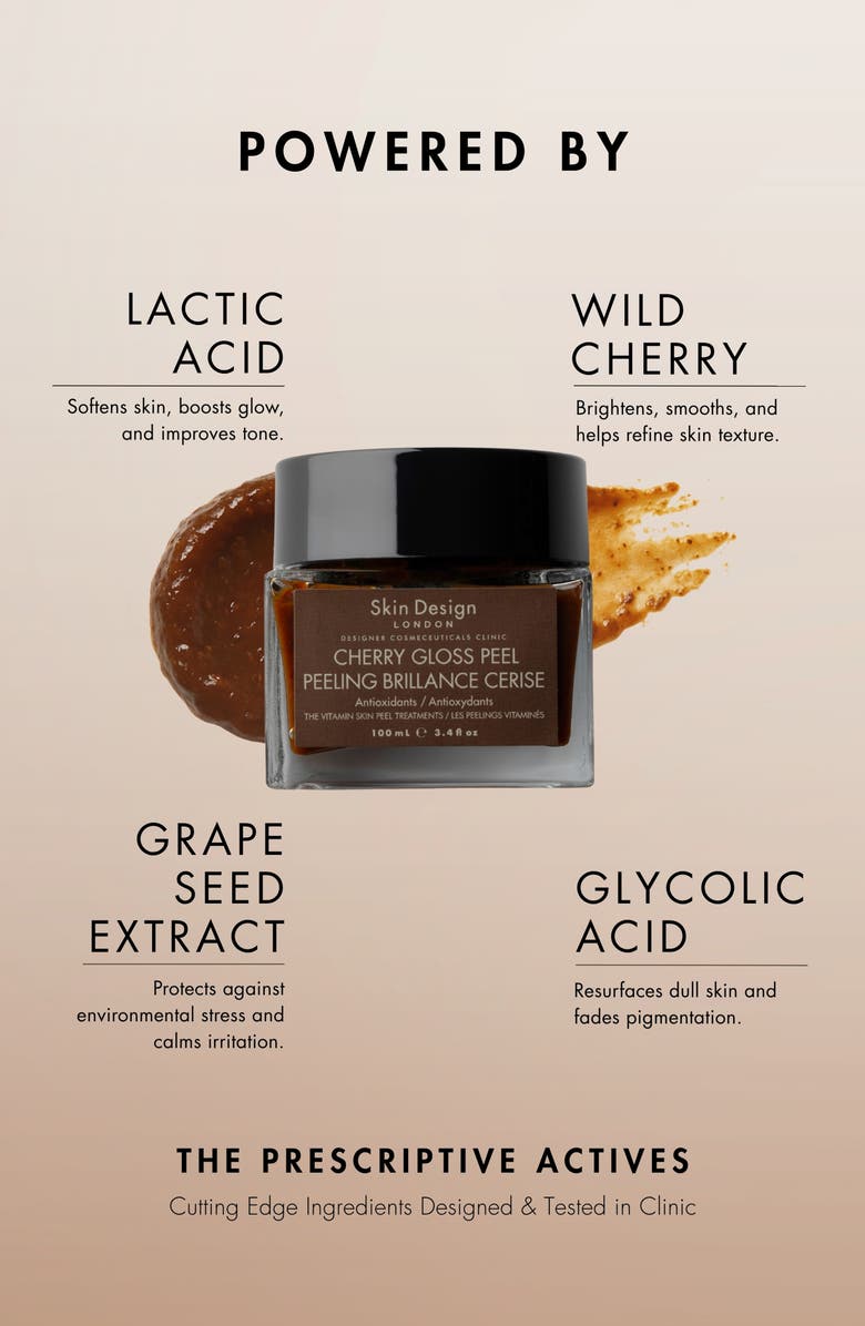 Skin Design London Cherry Gloss Peel, Alternate, color,