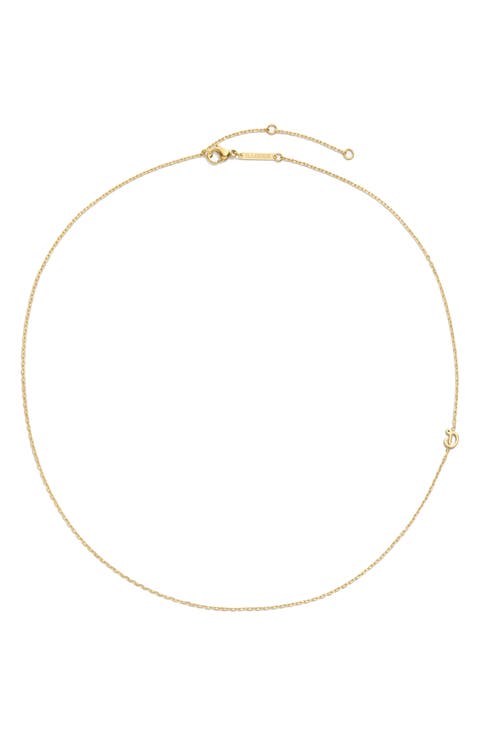 Initial Chain Necklace