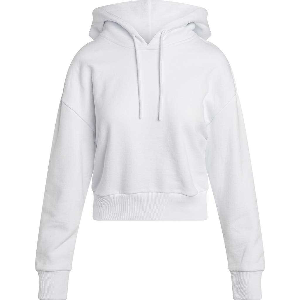 ELECTRIC YOGA French Terry Hoodie in White  product