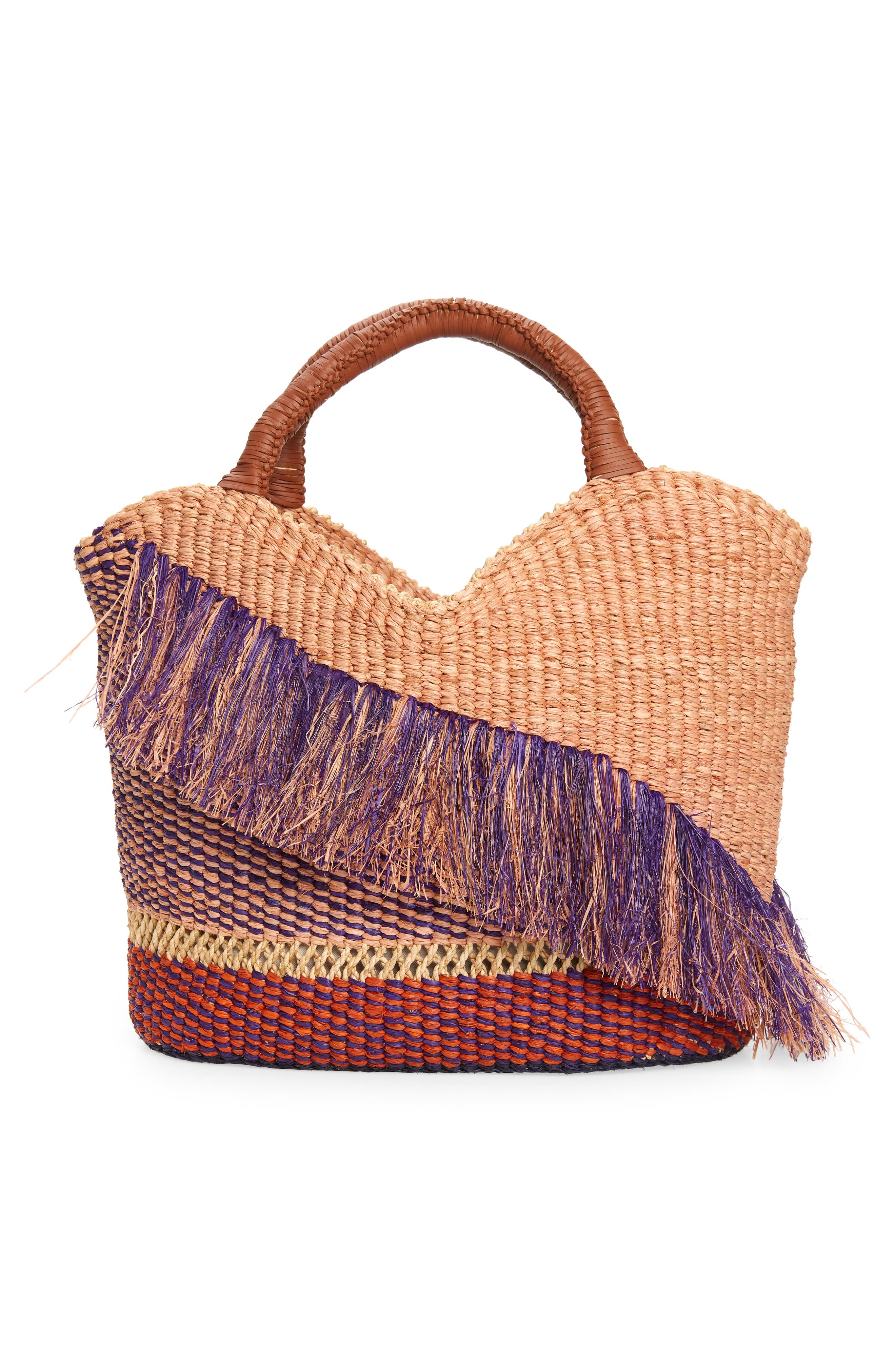 A A K S Oroo Woven Raffia Tote, Alternate, color, 