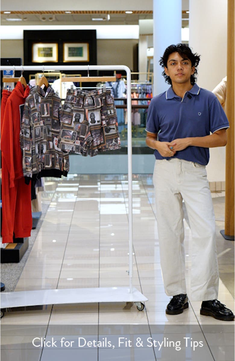 Kids' MJ Print Brooklyn Fleece Sweat Shorts, sales video thumbnail