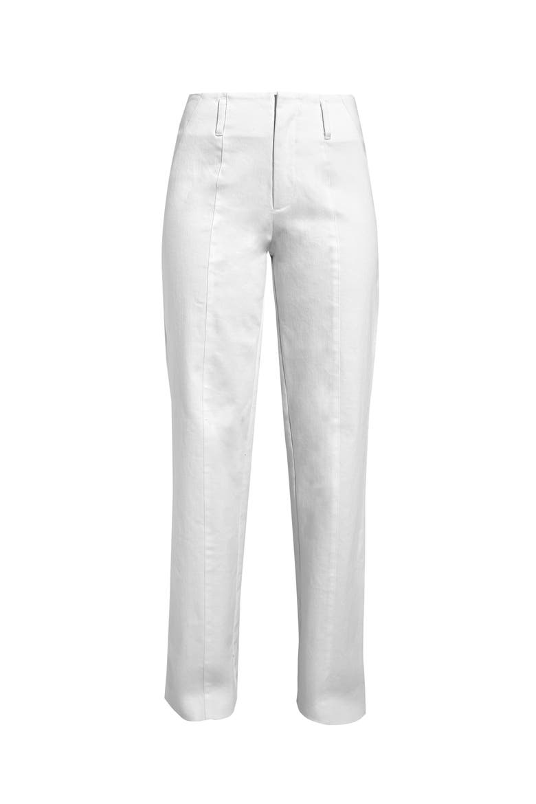 Casablanca Straight Leg Jeans, Alternate, color, White