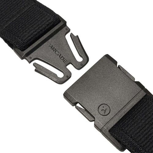 Arcade Atlas Slim Long Belt In Black