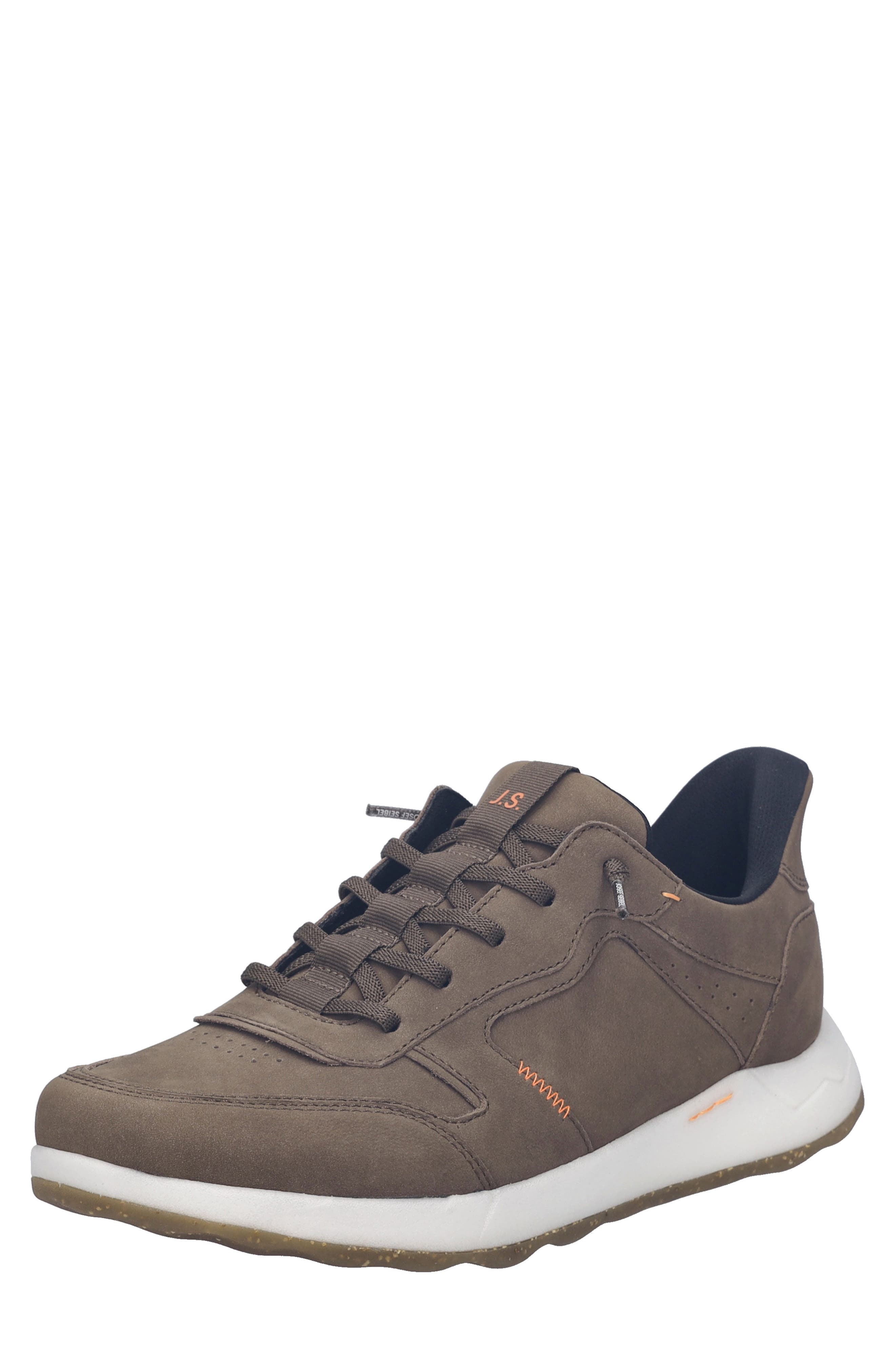 Clint 03 Leather Sneaker, Main, color, TAUPE