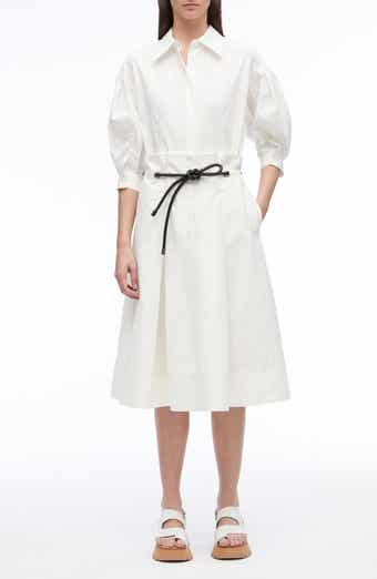 Origami Combo Midi Dress
