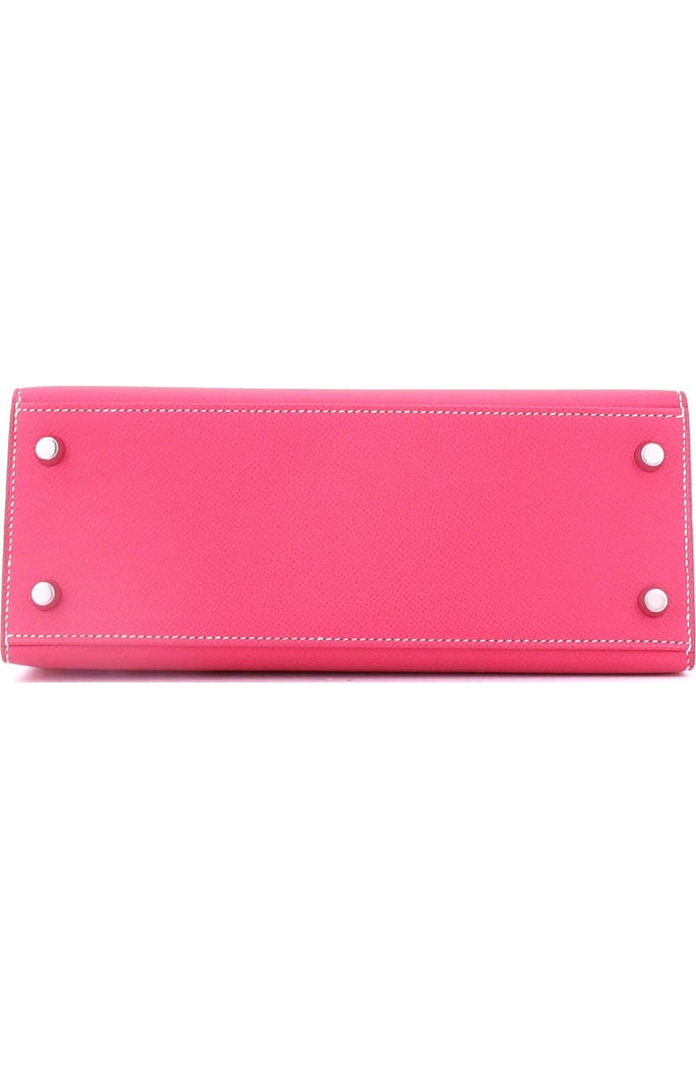 Pre-Owned Hermes Kelly Handbag Pink Epsom with Palladium Hardware 25, Alternate, color, Rose Tyrien