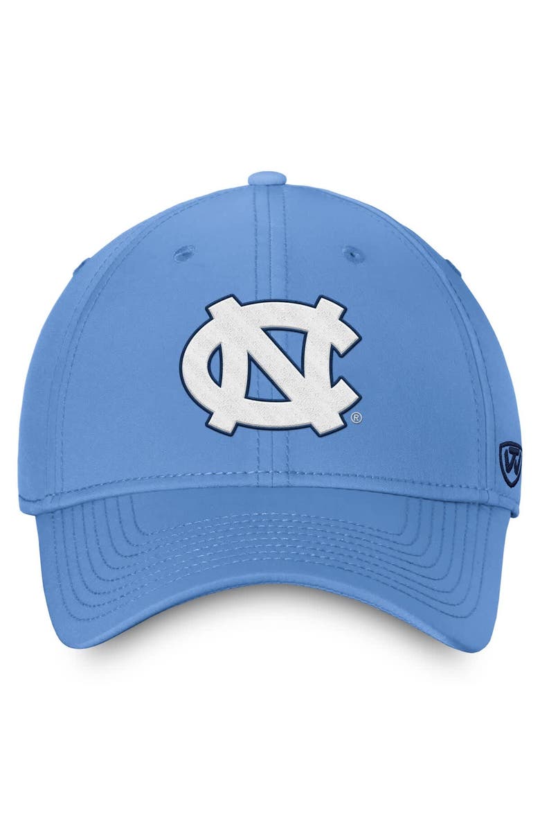 TOP OF THE WORLD Men's Top of the World Carolina Blue North Carolina Tar Heels Clam Flex Hat, Alternate, color, Light Blue