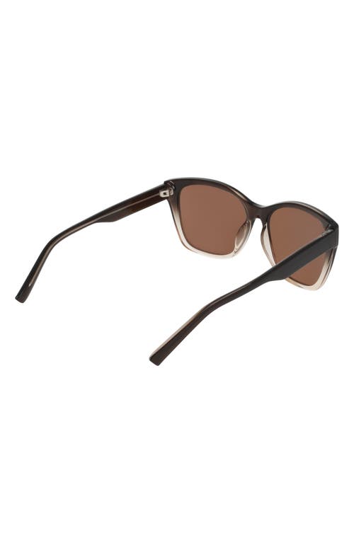 Cole Haan 57mm Modified Square Sunglasses