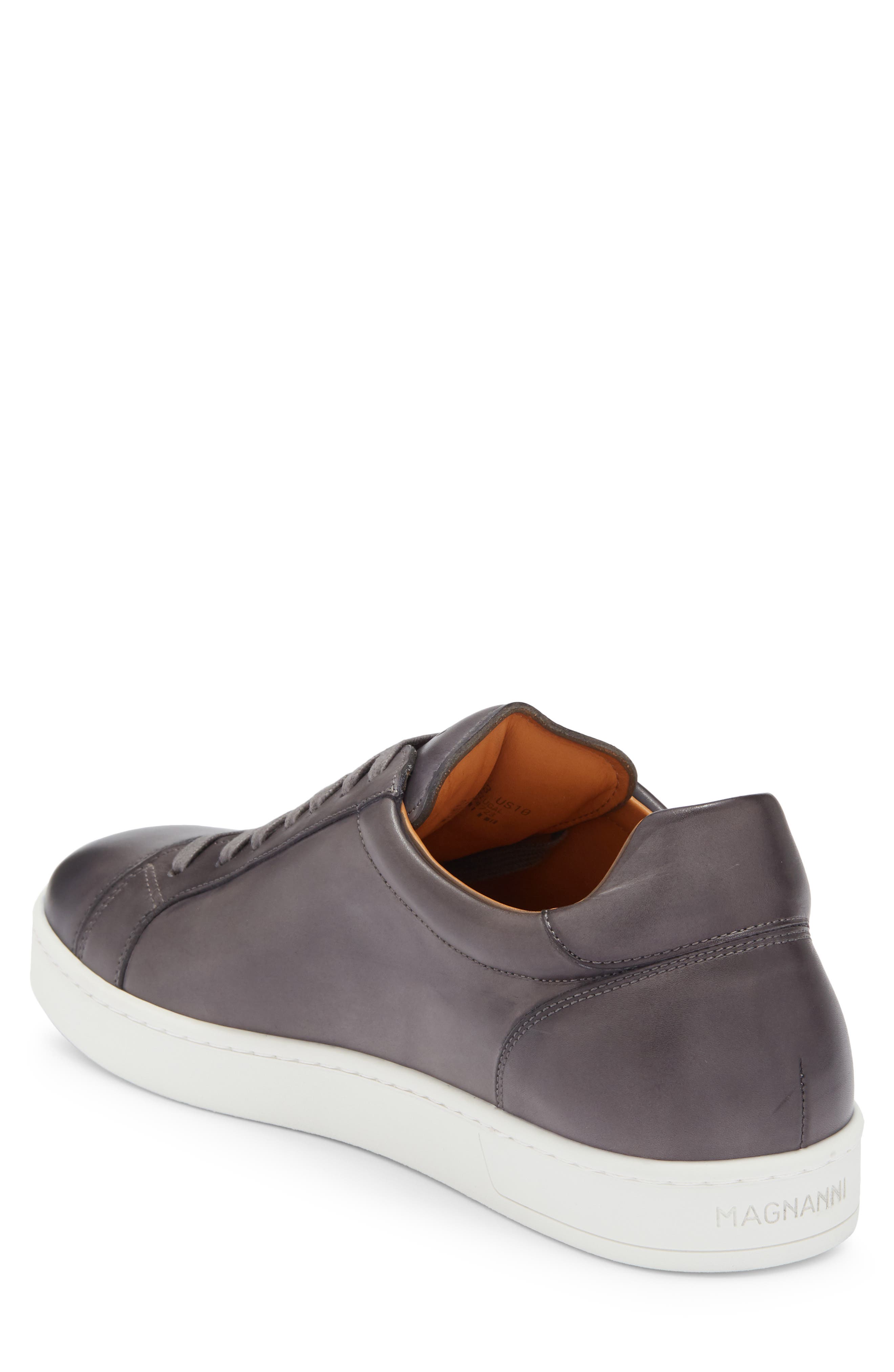 Magnanni Elonso Cap Toe Sneaker, Alternate, color, Grey