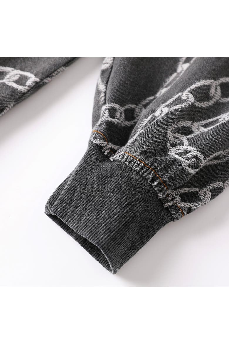 Chains Hoodie, Alternate, color, Grey