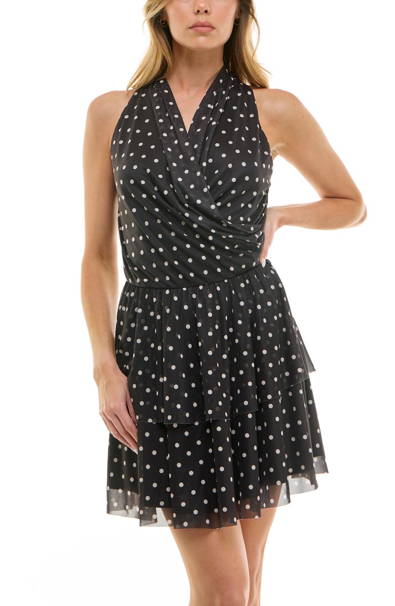 Socialite Tiered Minidress, Alternate, color,