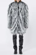 SPORTMAX Adesso Faux Fur Jacket