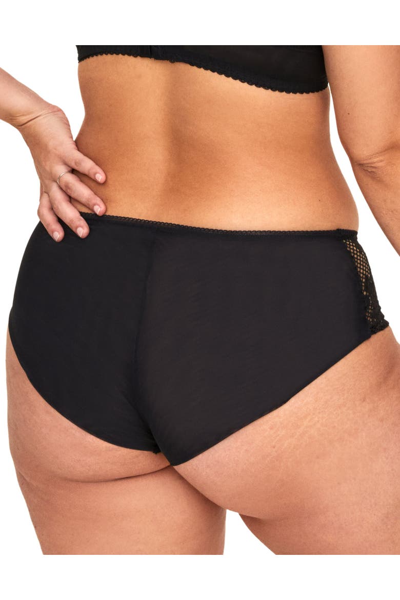 Cinthia Hipster Panties, Alternate, color, Black