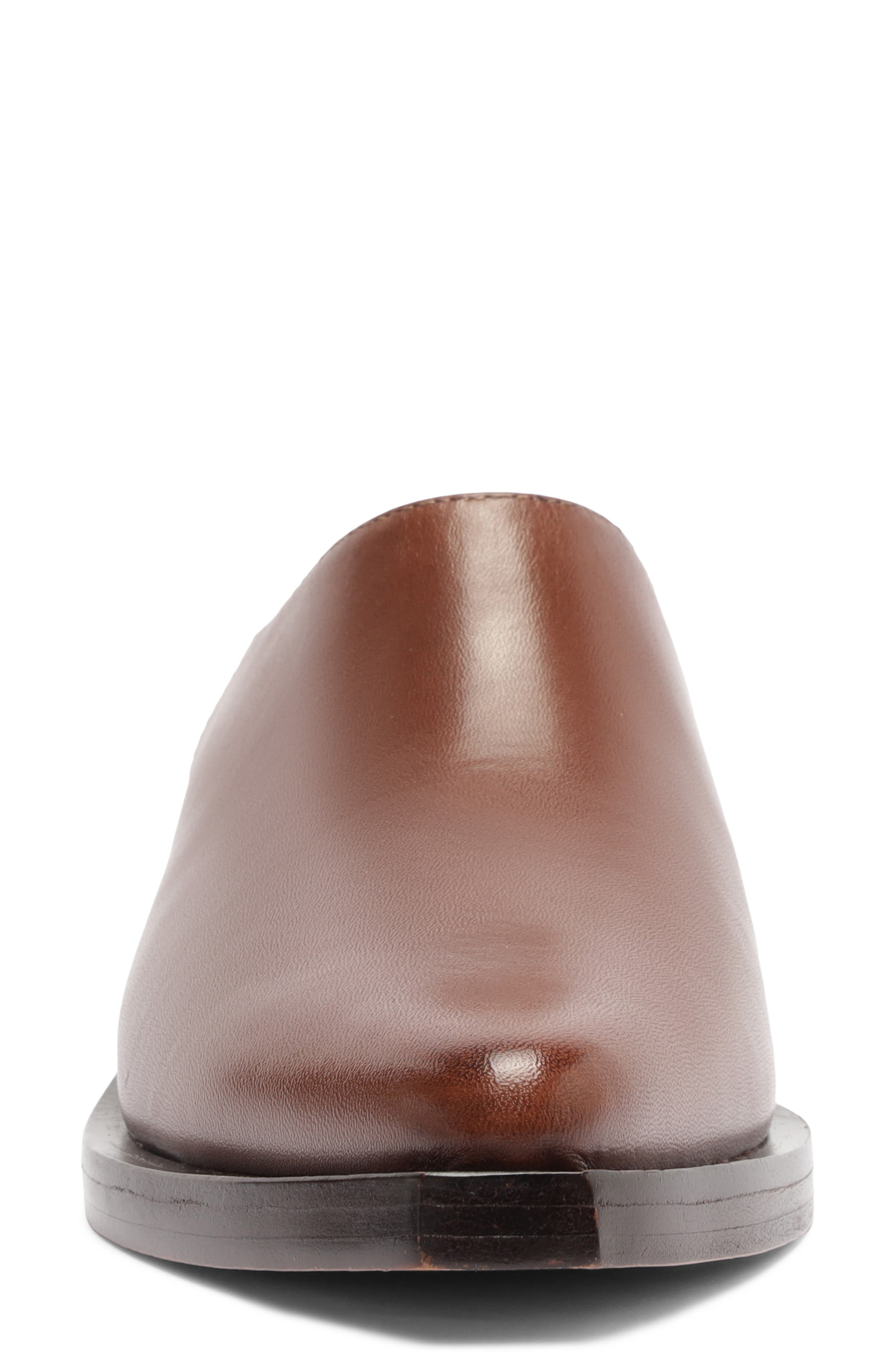 Taylor Leather Mule, Alternate, color, WARM TOFFEE