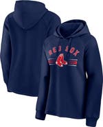 FANATICS Women's Fanatics Branded Navy Boston Red Sox Perfect Play Raglan Pullover Hoodie