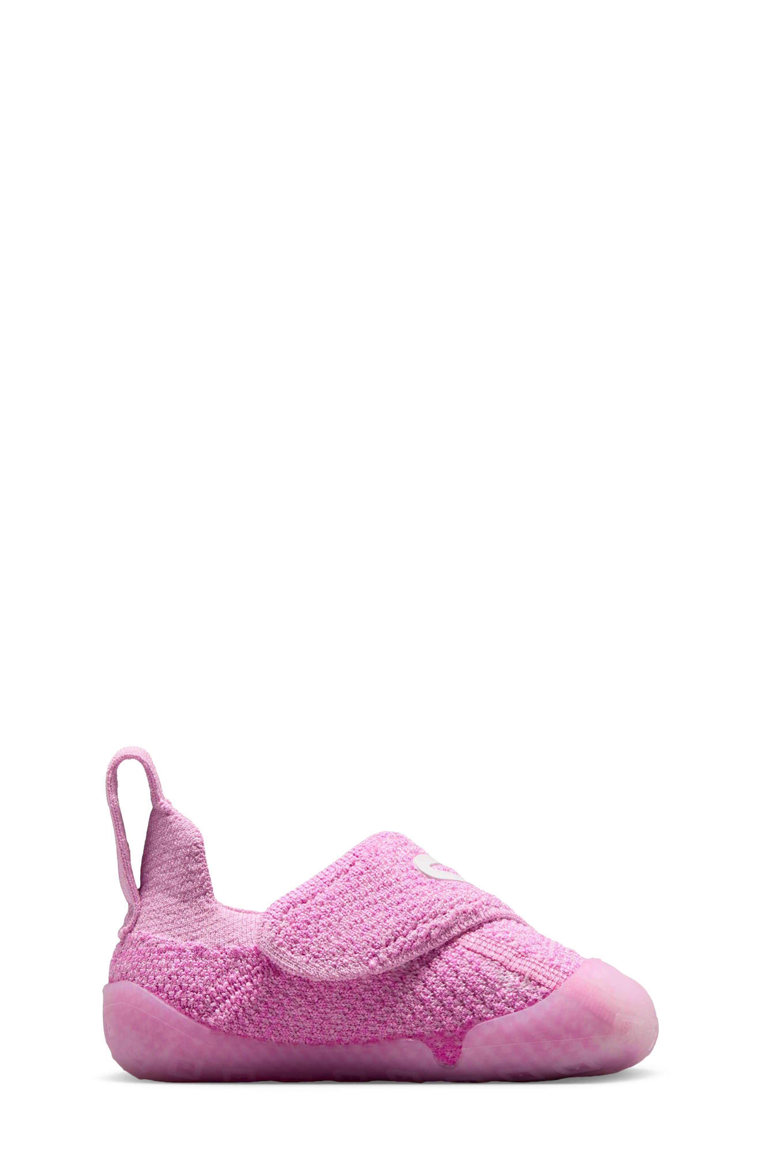 Kids' Swoosh 1 Sneaker, Alternate, color, 604 PNKRIS/SAIL