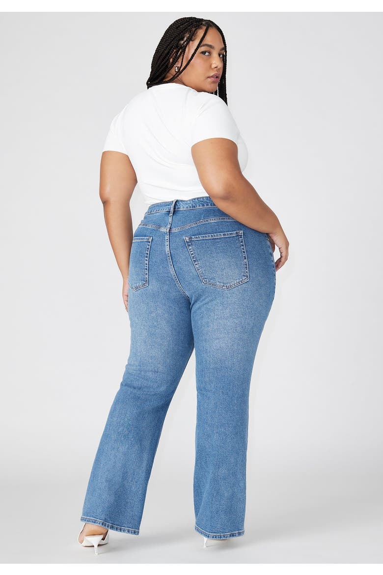 The Flare Leg Jean, Alternate, color, MEDIUM WASH DENIM