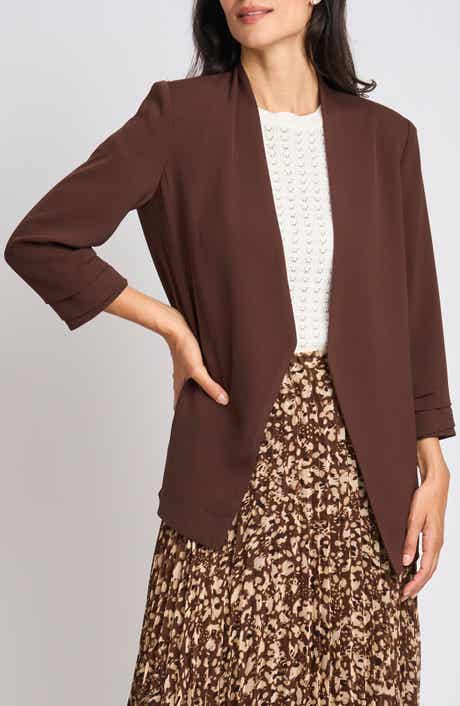 Open Front Blazer