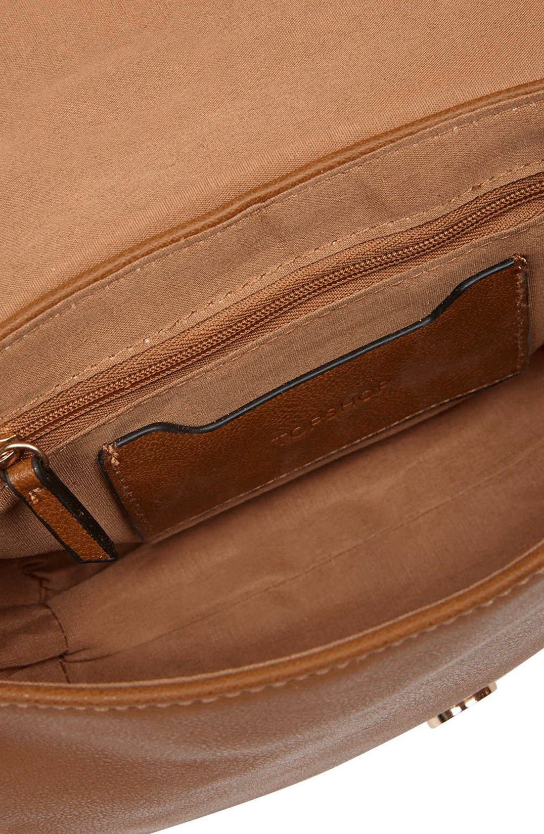 Suede Fringe Crossbody Bag, Alternate, color, TAN